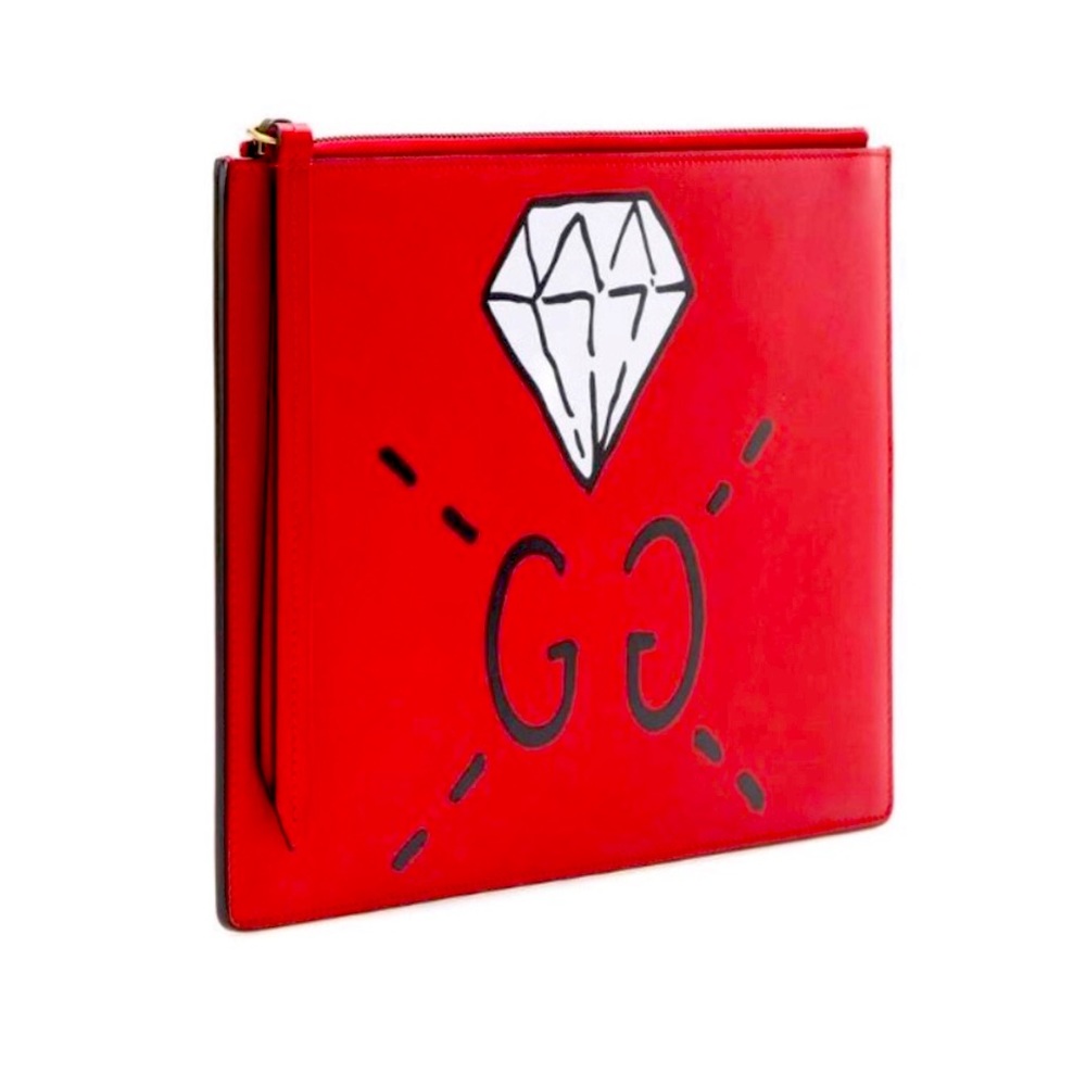 Red‎ Gucci Ghost Bag & Original Box/Dustbag